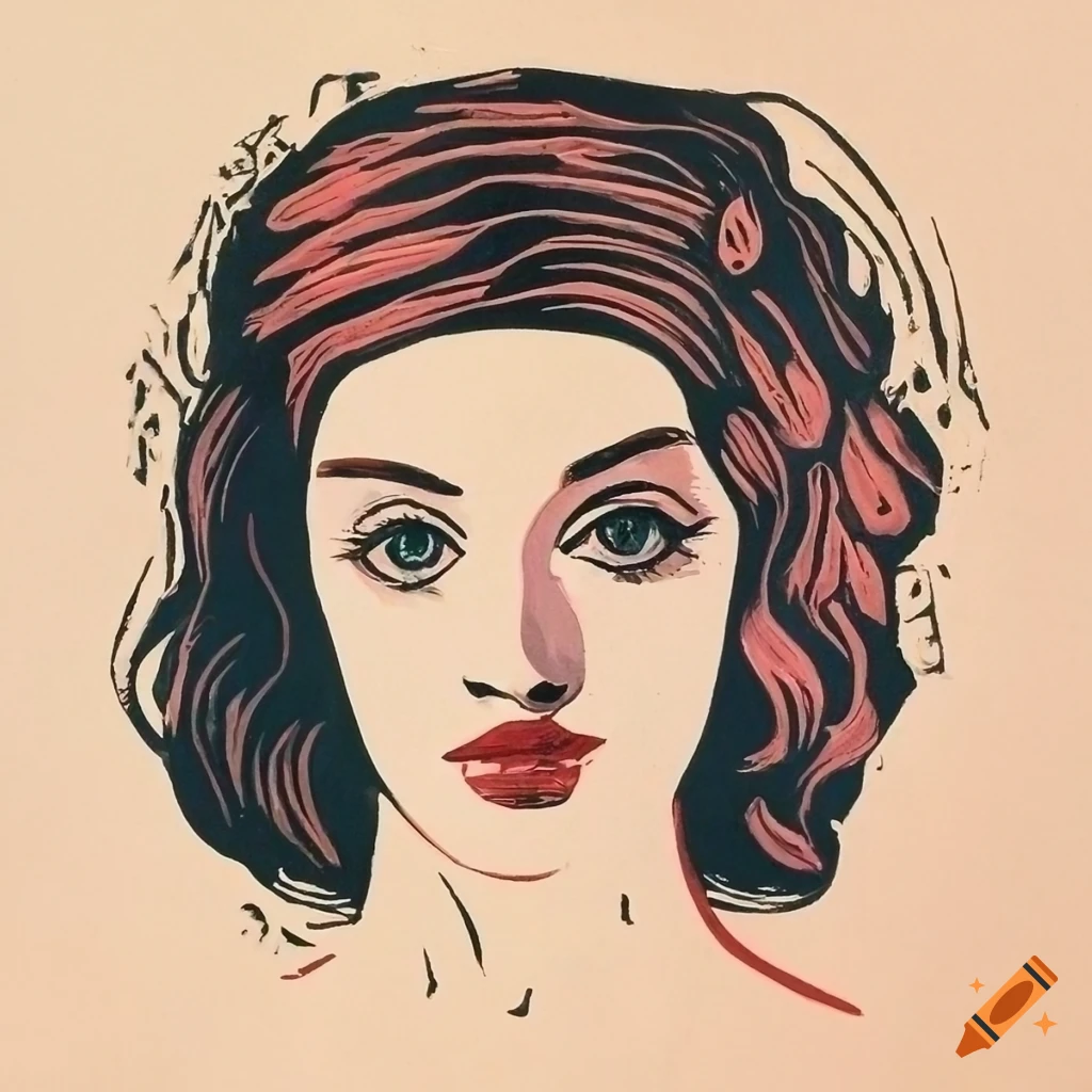 Lino Print Style Artwork Of Beautiful Women In Various Poses On Craiyon lino-print-style-artwork-of-beautiful-women-in-various-poses-on-craiyon