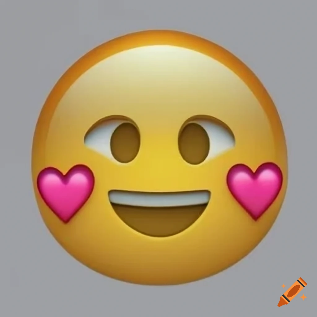 smiling face with heart-shaped eyes emoji