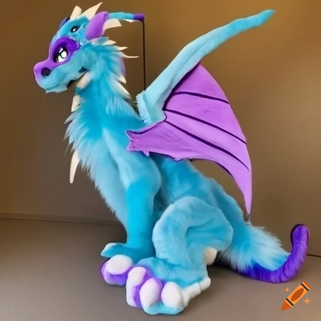 Anthro Dragon Fursuit In Light Blue And Light Purple On Craiyon C33c56e162b44fd8a1cbef84d3384b5b.webp