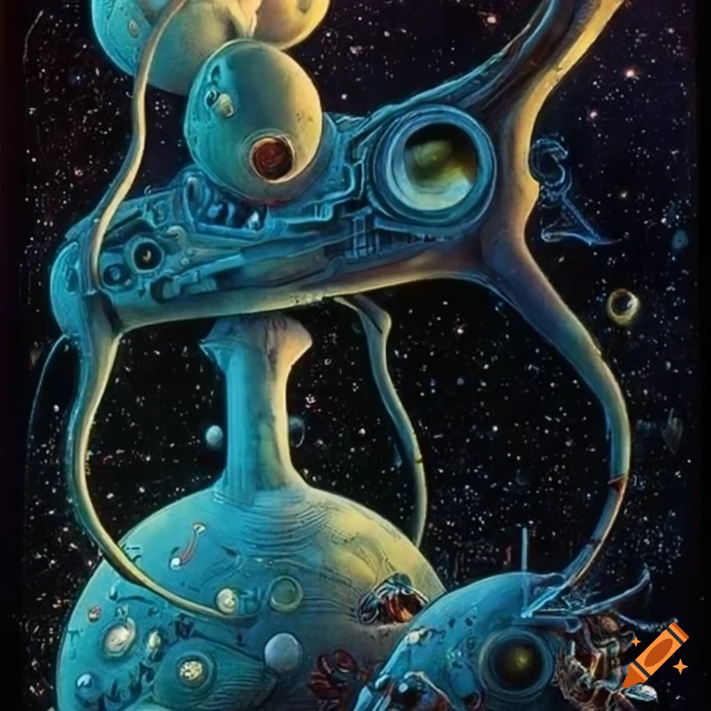 organic machine art from the 70s