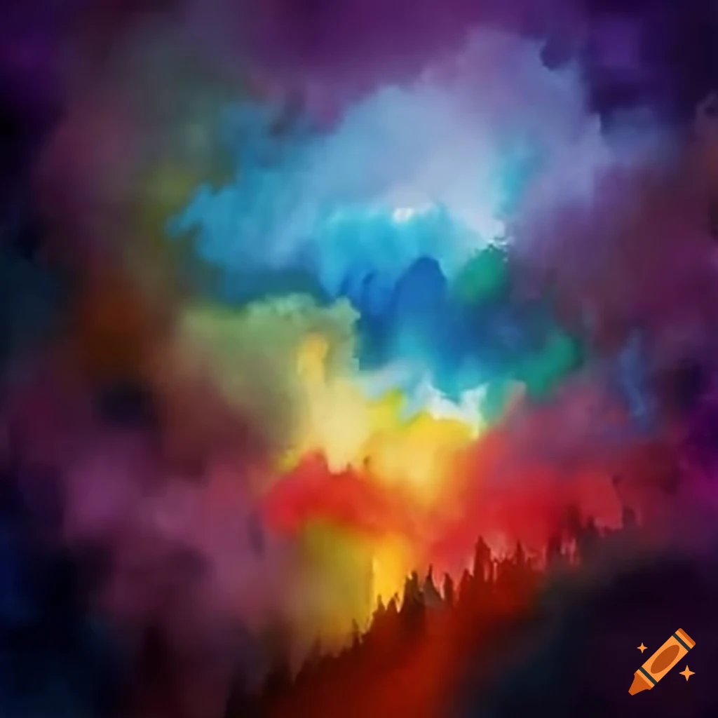 mysterious mist rising from the ground