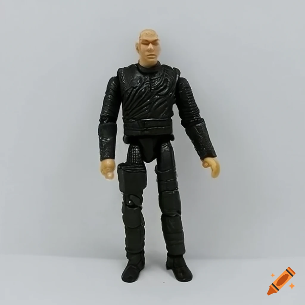Conehead tony soprano gi joe action figure on Craiyon