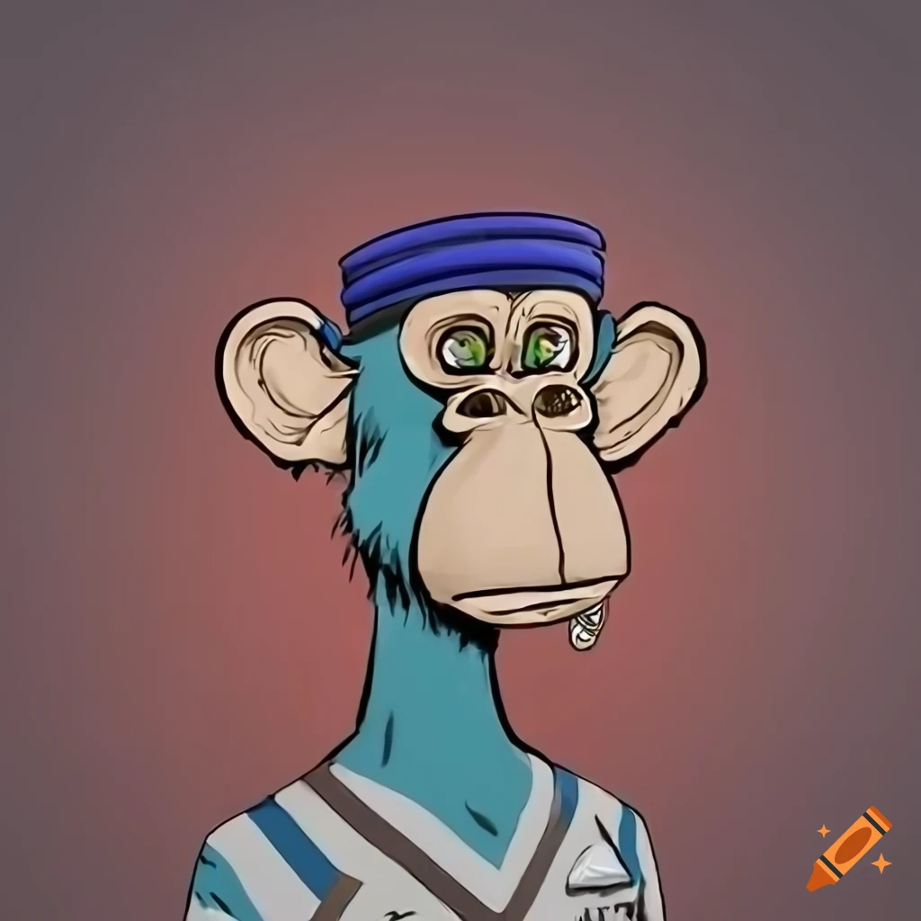 AR of Bored Ape Yacht Club NFT with Israel flag