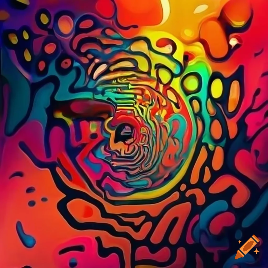 abstract representation of a maze-like brain