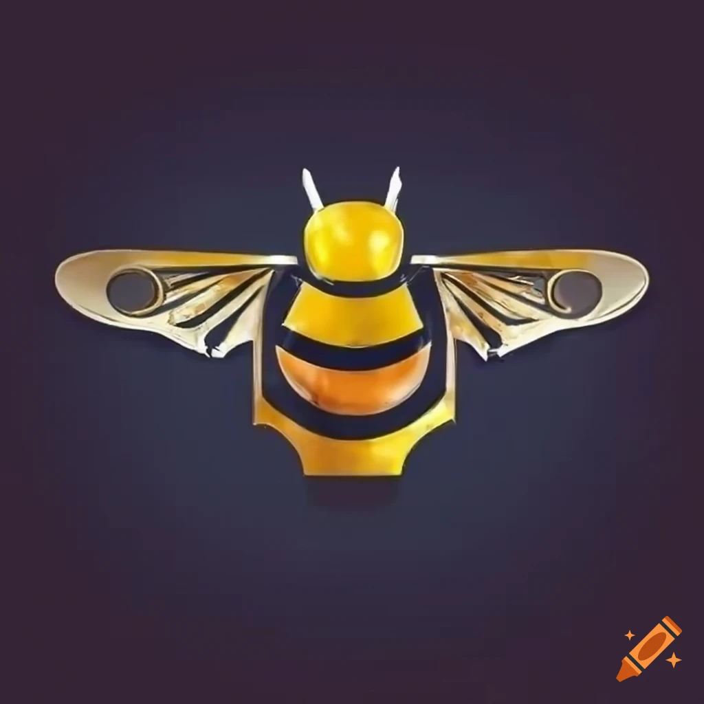 logo of a robot bumblebee