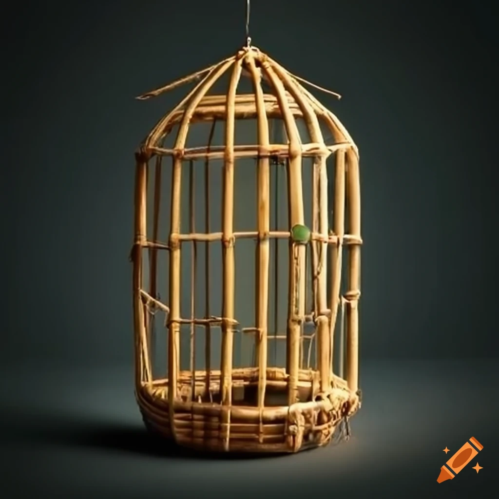 bamboo cage