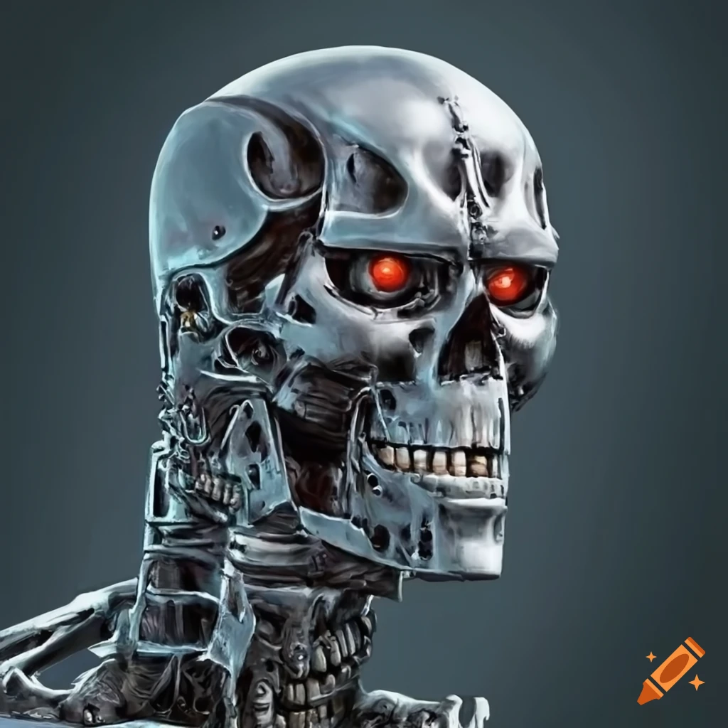 hybrid of a terminator and a viking
