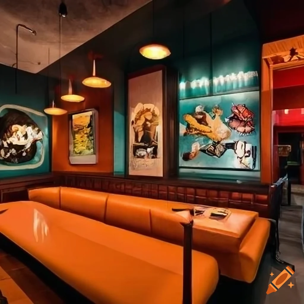 hipster chicano restaurant with Latin food
