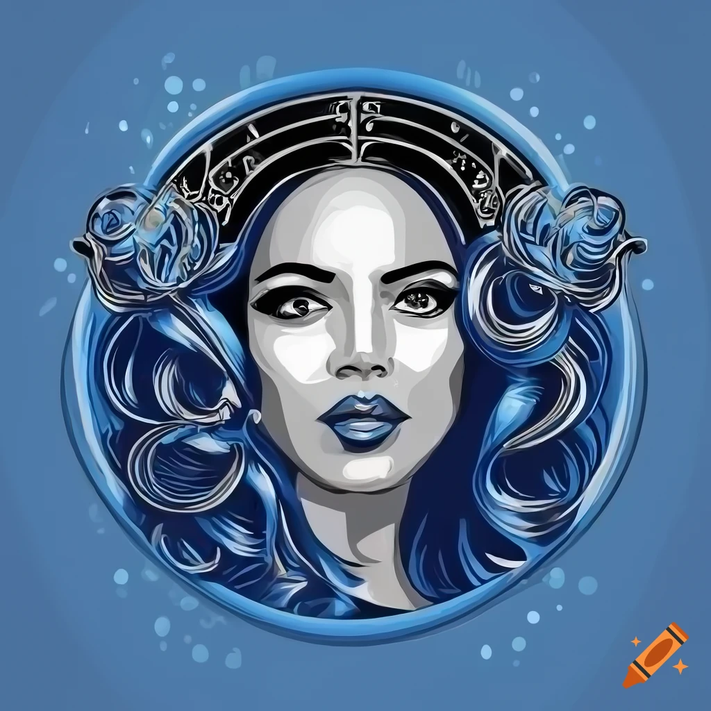 vector art of a shiny blue and silver lowrider with a chicano art backdrop