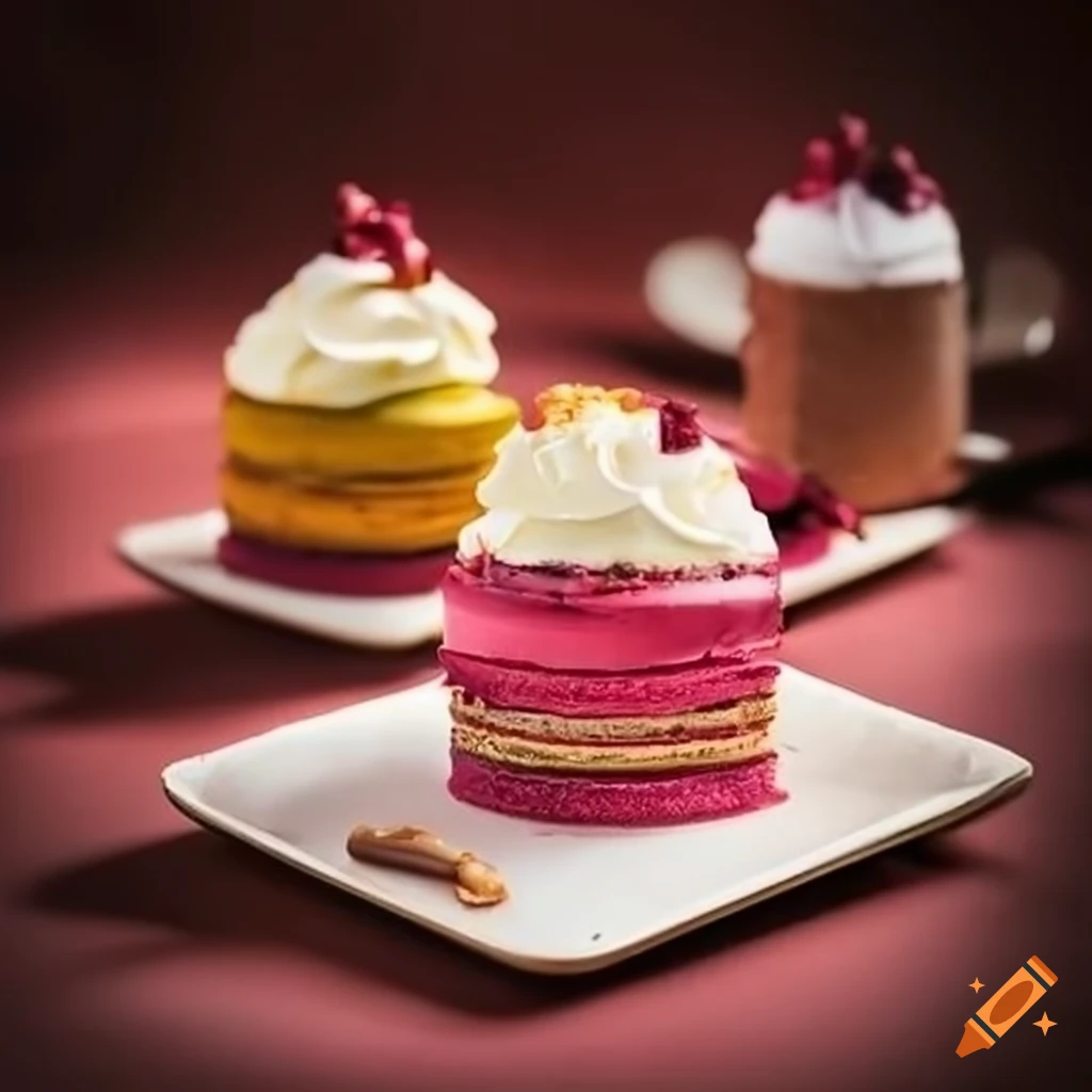 assortment of delicious desserts