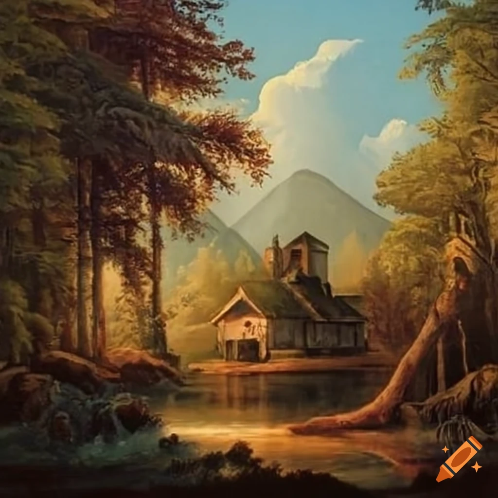 mountainous landscape in South Carolina colonies