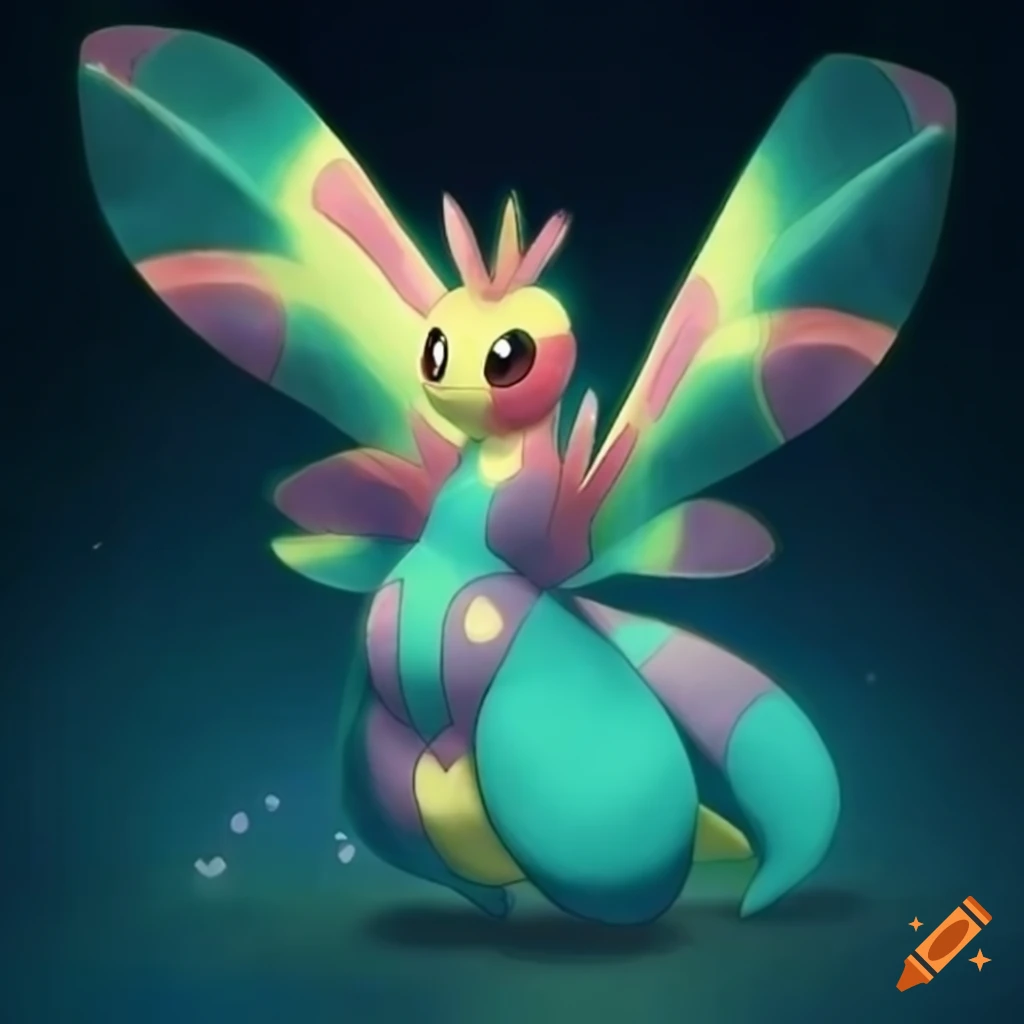 dragonfly-inspired Pokemon artwork