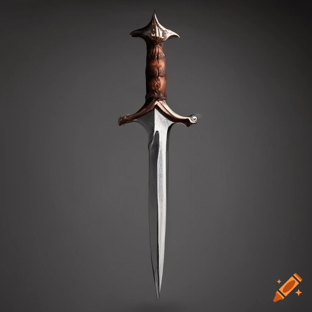 image of a dangerous silver dagger