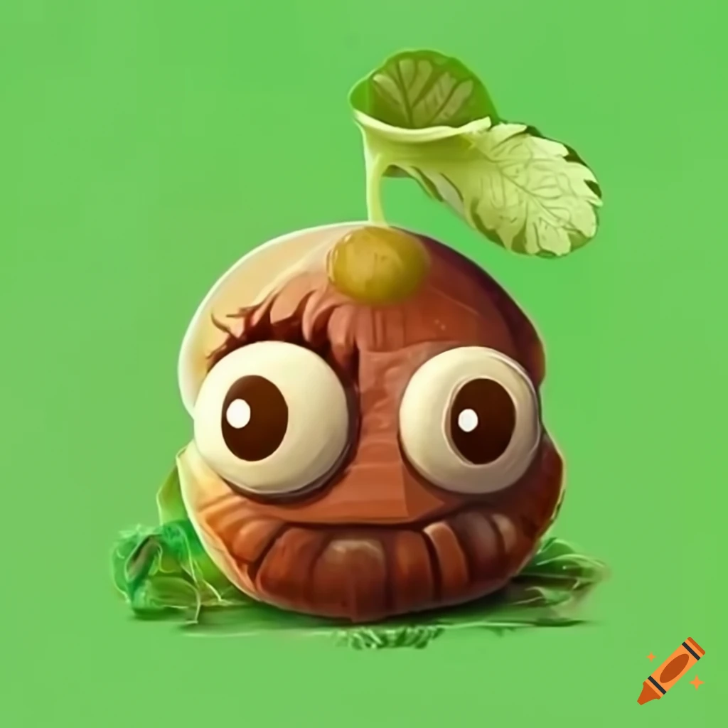 hazelnut plant from Plants vs Zombies game