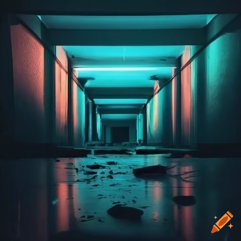 image of an abandoned mall