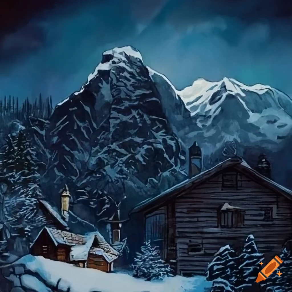 villainess in a Swiss mountain village
