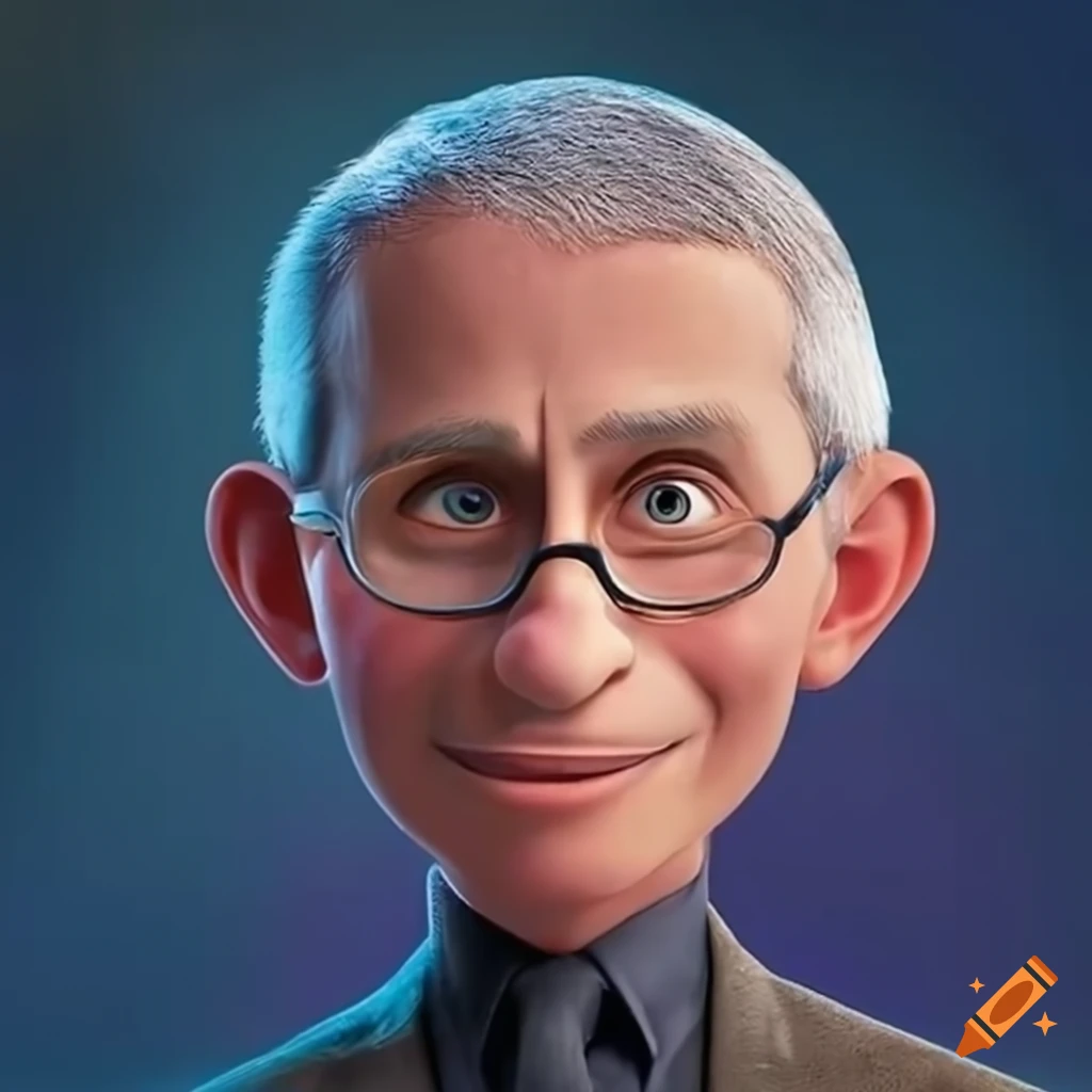 cover for the new Disney Pixar film Fauci
