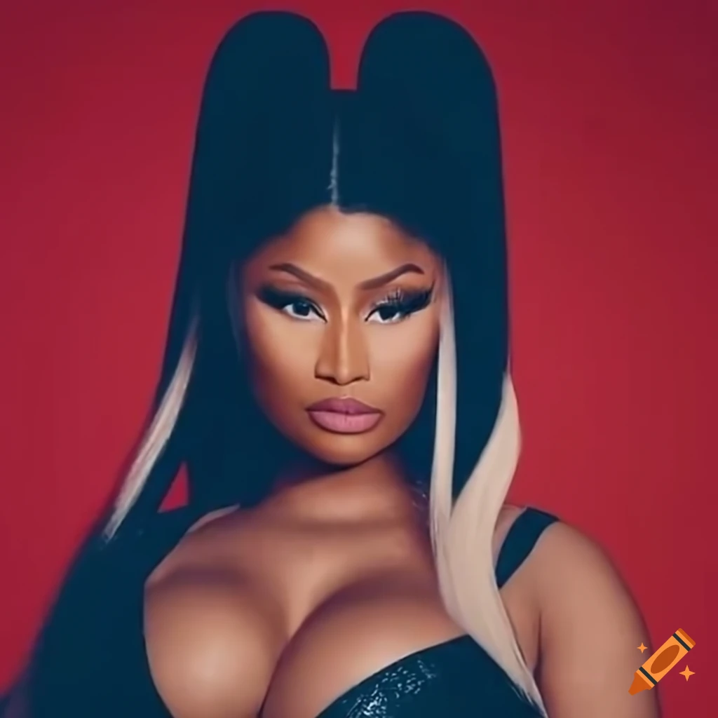 Nicki Minaj music video on Craiyon