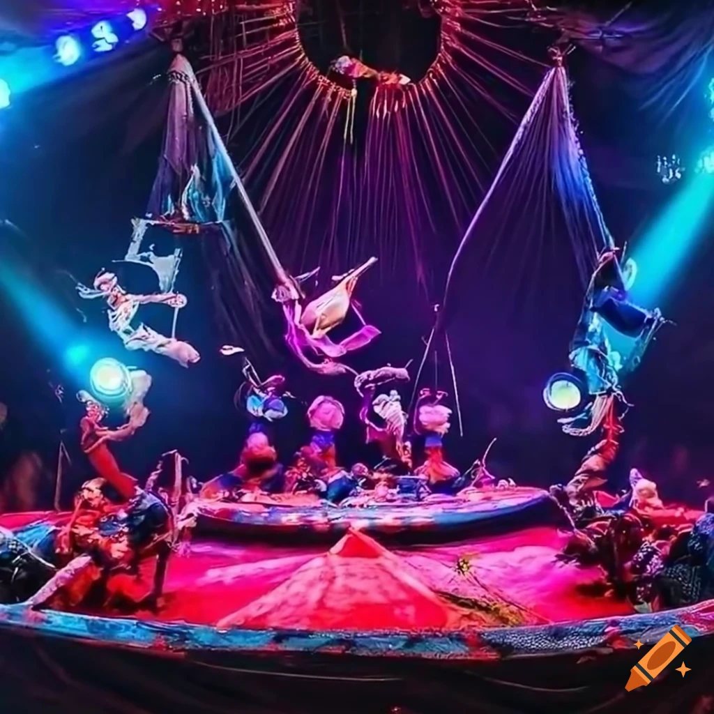 image of a twisted marine circus