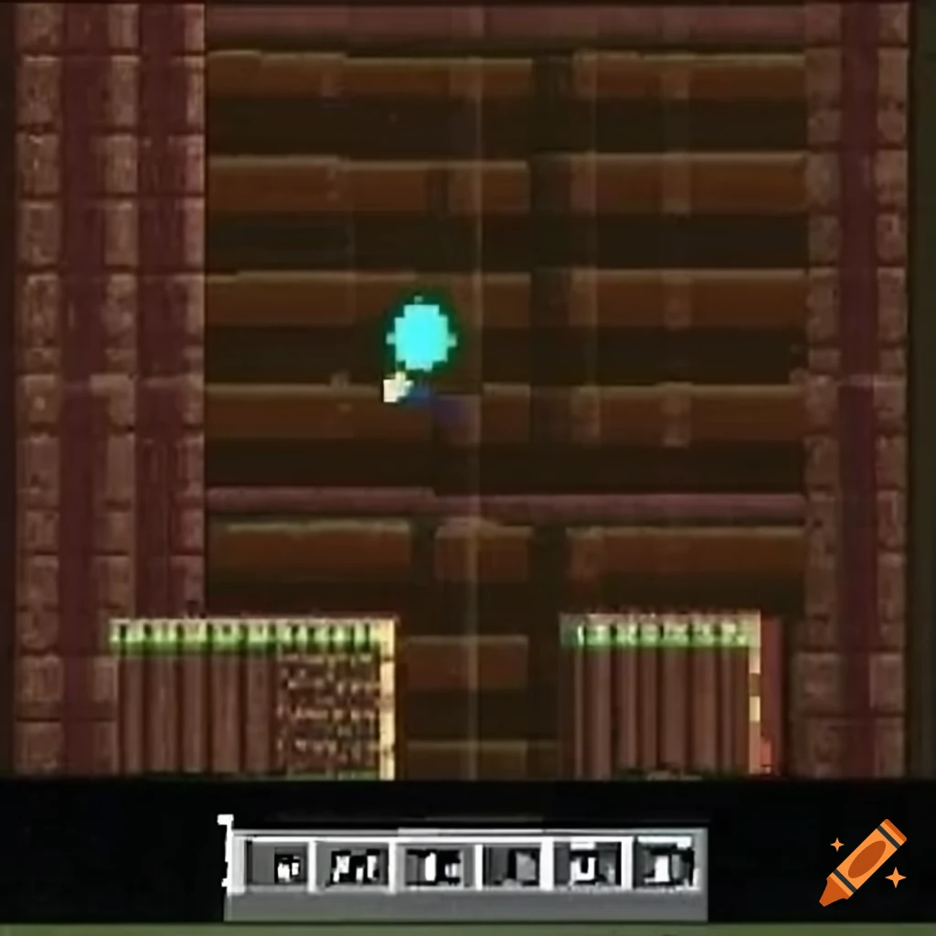 Screenshot of a linear game from 2003 on Craiyon