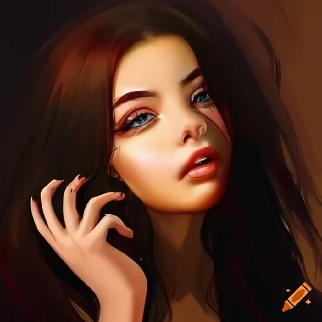 portrait of a beautiful girl