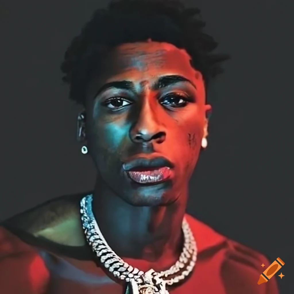 image of a sad NBA Youngboy