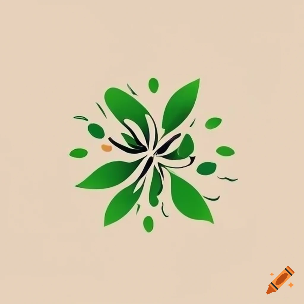 elegant logo design for natural cosmetics brand Flores