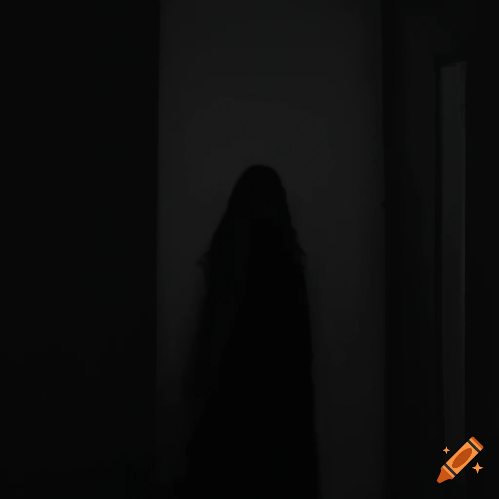eerie photograph with ghostly presence