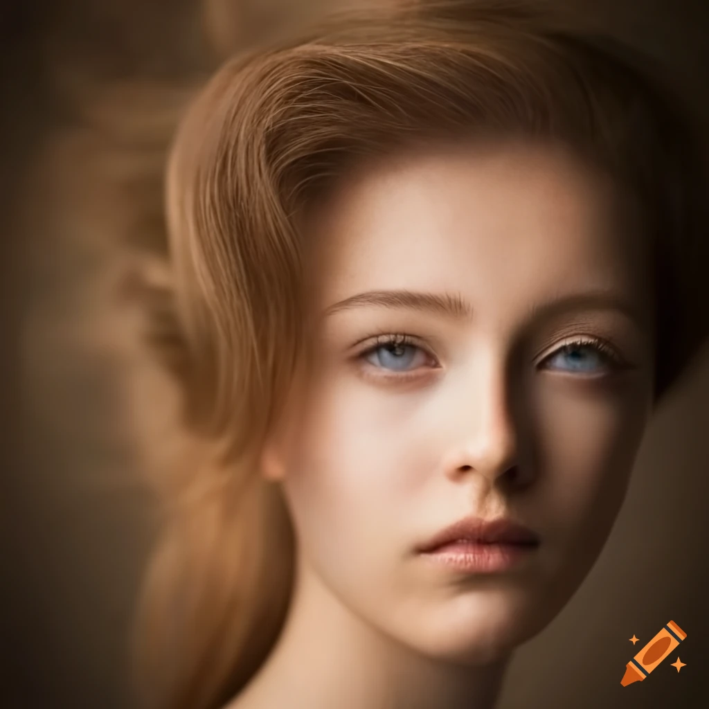 close-up of a face