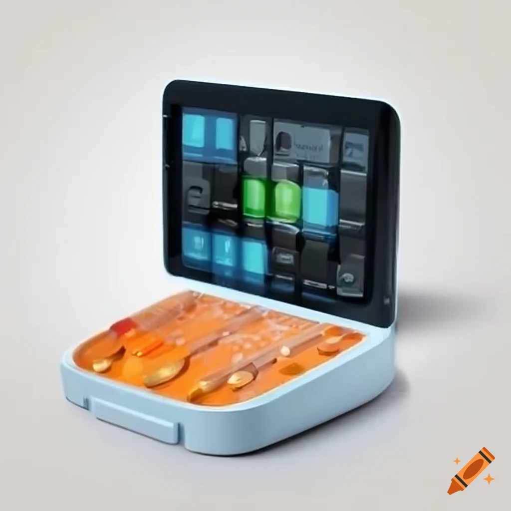 advanced pillbox with digital screen