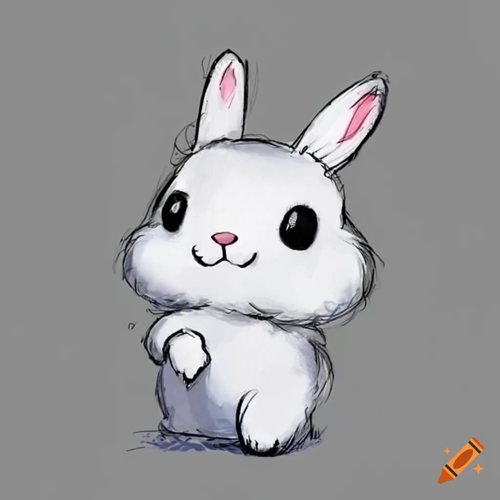 Premium Vector | Cute kawaii bunny rabbit collection set hand drawn  illustration