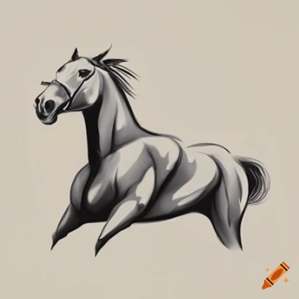 sleek and modern logo design for a horse racing club