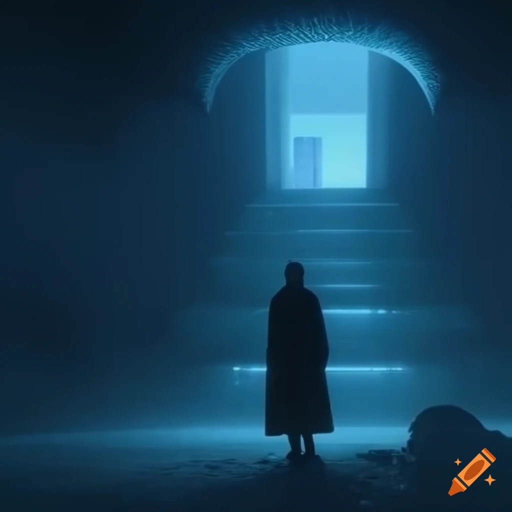 volumetric display of Zatoichi character