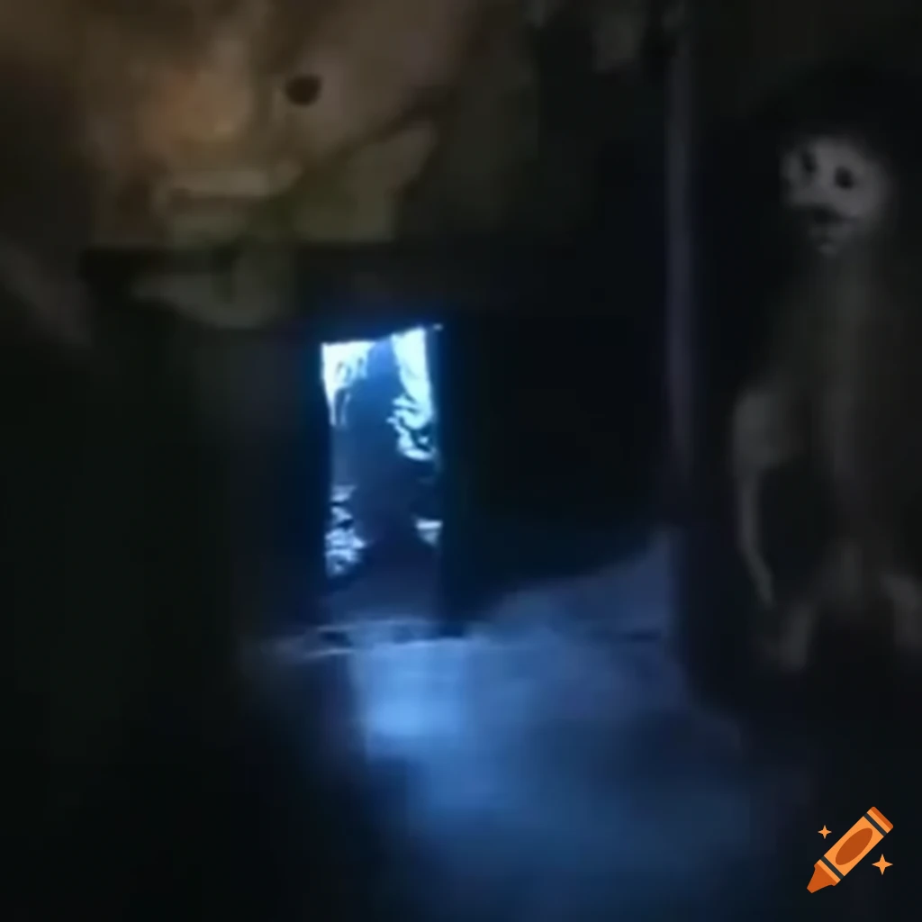ghost exhibit at the zoo