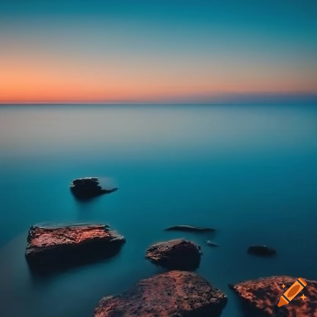 autumn sea landscape