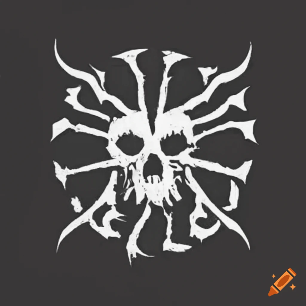 goregrind-style death metal logo for Volky band