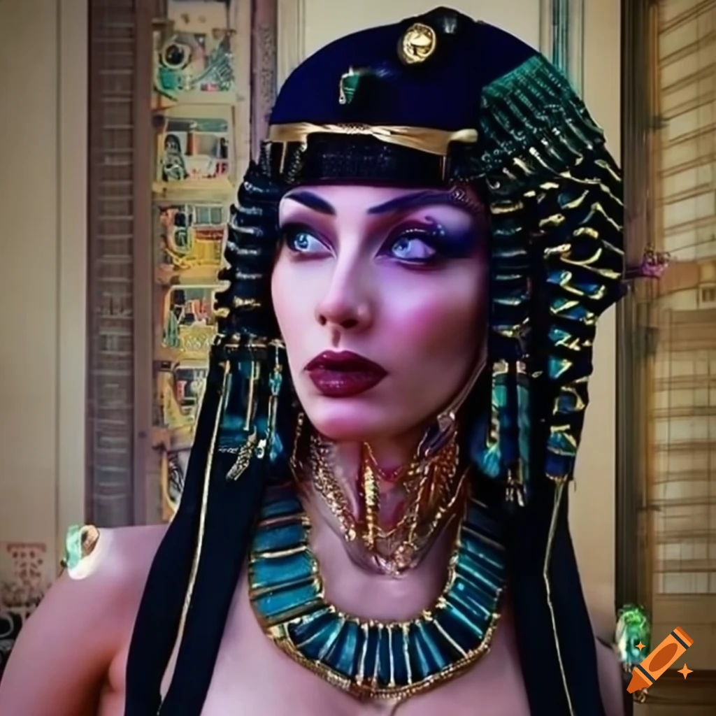 cyberpunk-depiction-of-cleopatra-on-craiyon