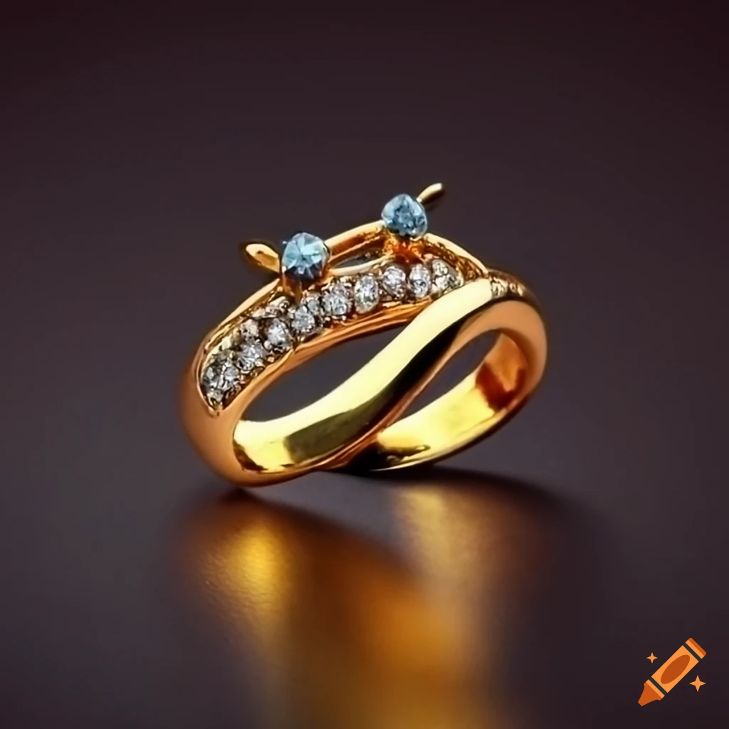 golden and silver dolphin rings