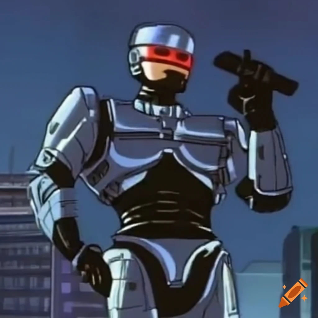 RoboCop anime from the 90s