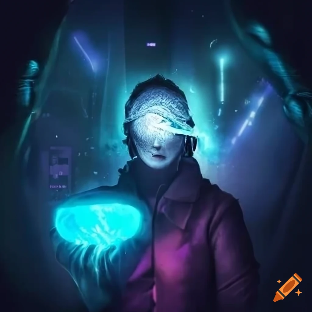 artistic representation of a dark empath