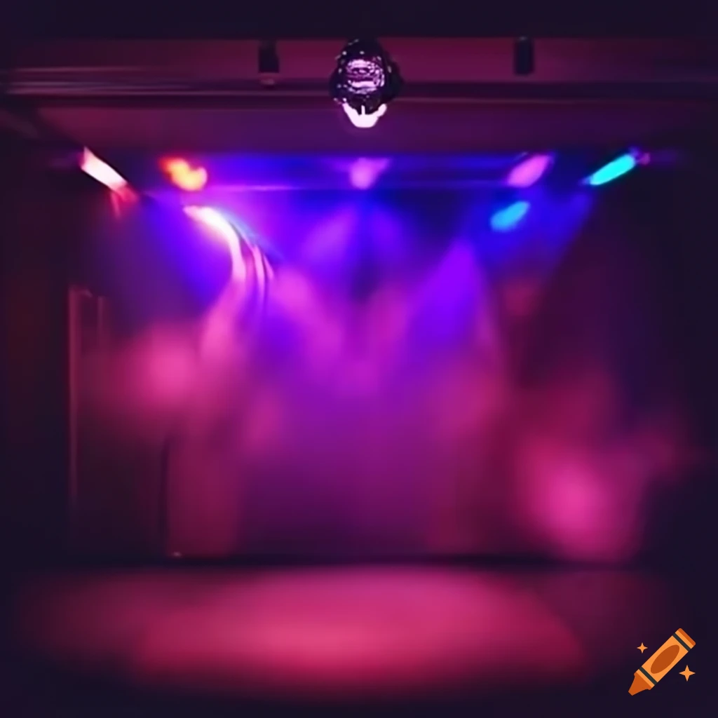 intelligent lights creating a vibrant atmosphere at a party