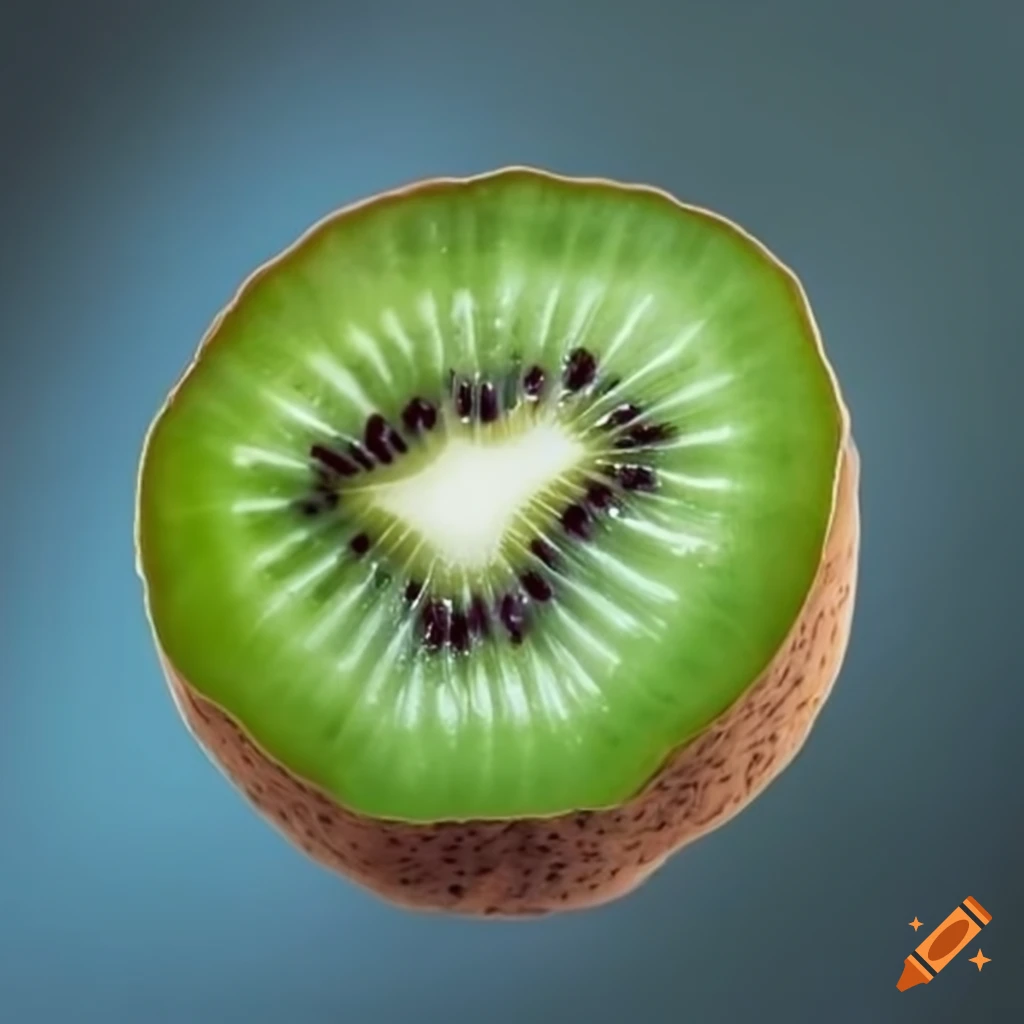 close-up of a kiwi fruit