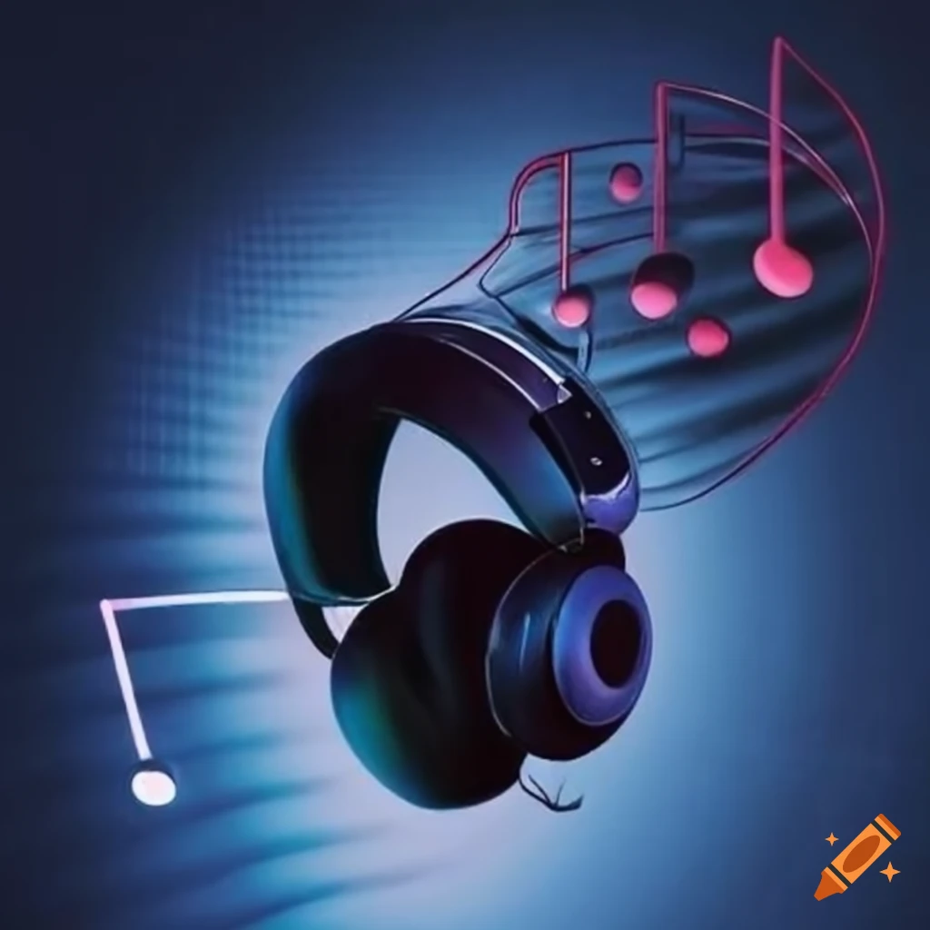 person listening to music with headphones