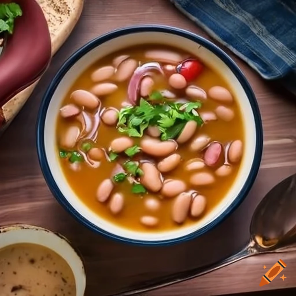 delicious homemade bean soup