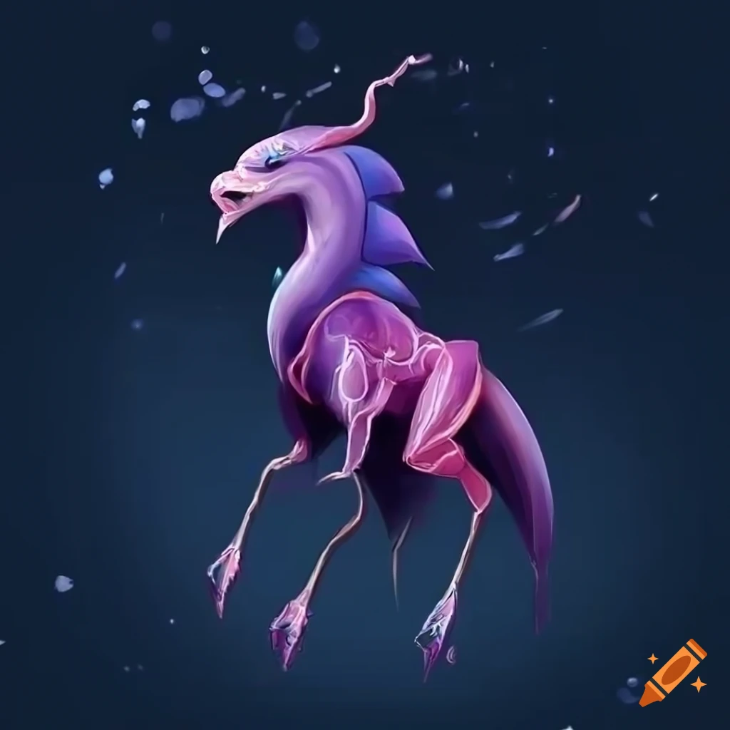 image of an elegant and enchanting imaginary creature