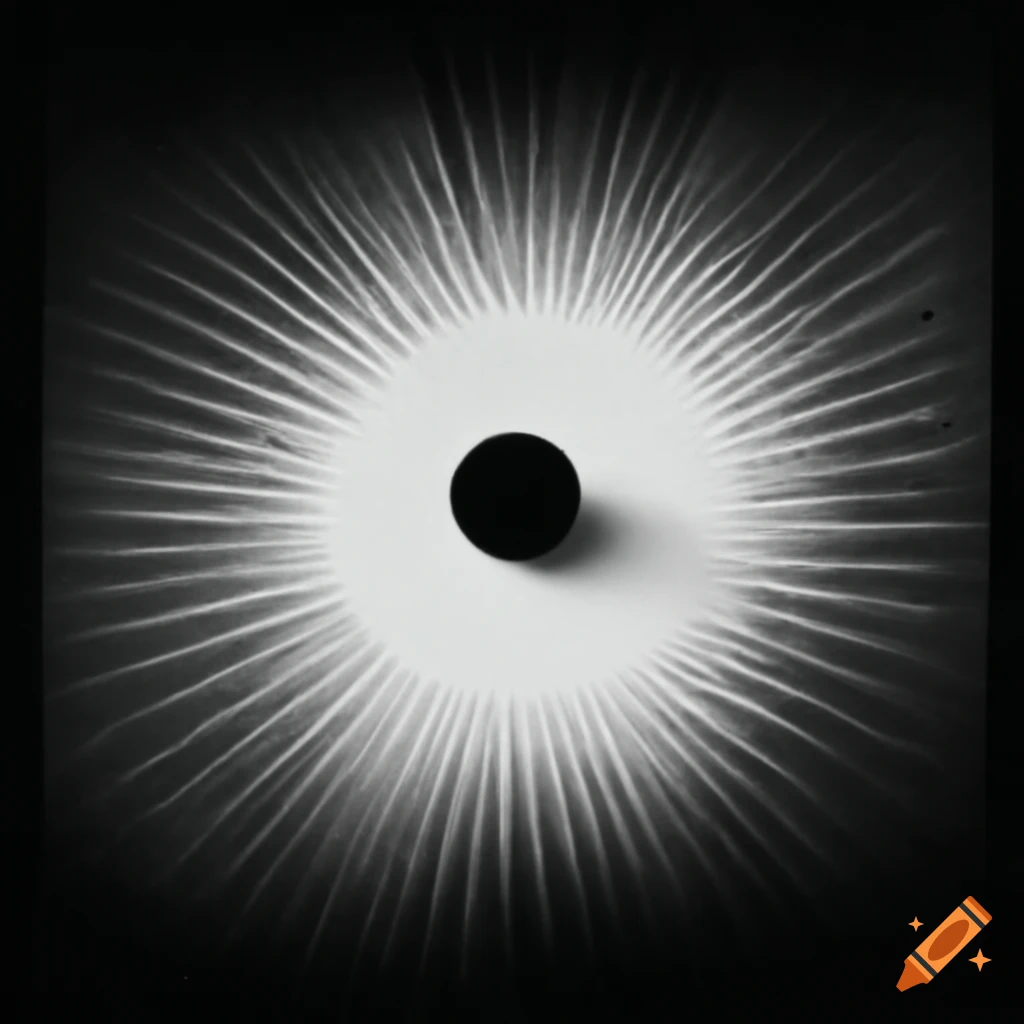rayogramme in the style of László Moholy-Nagy