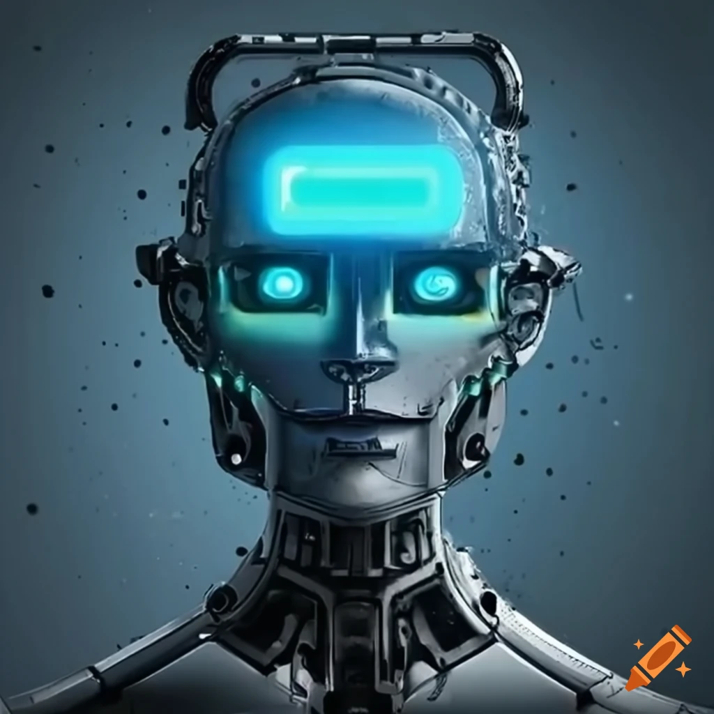 Image of a powerful data engineering bot on Craiyon