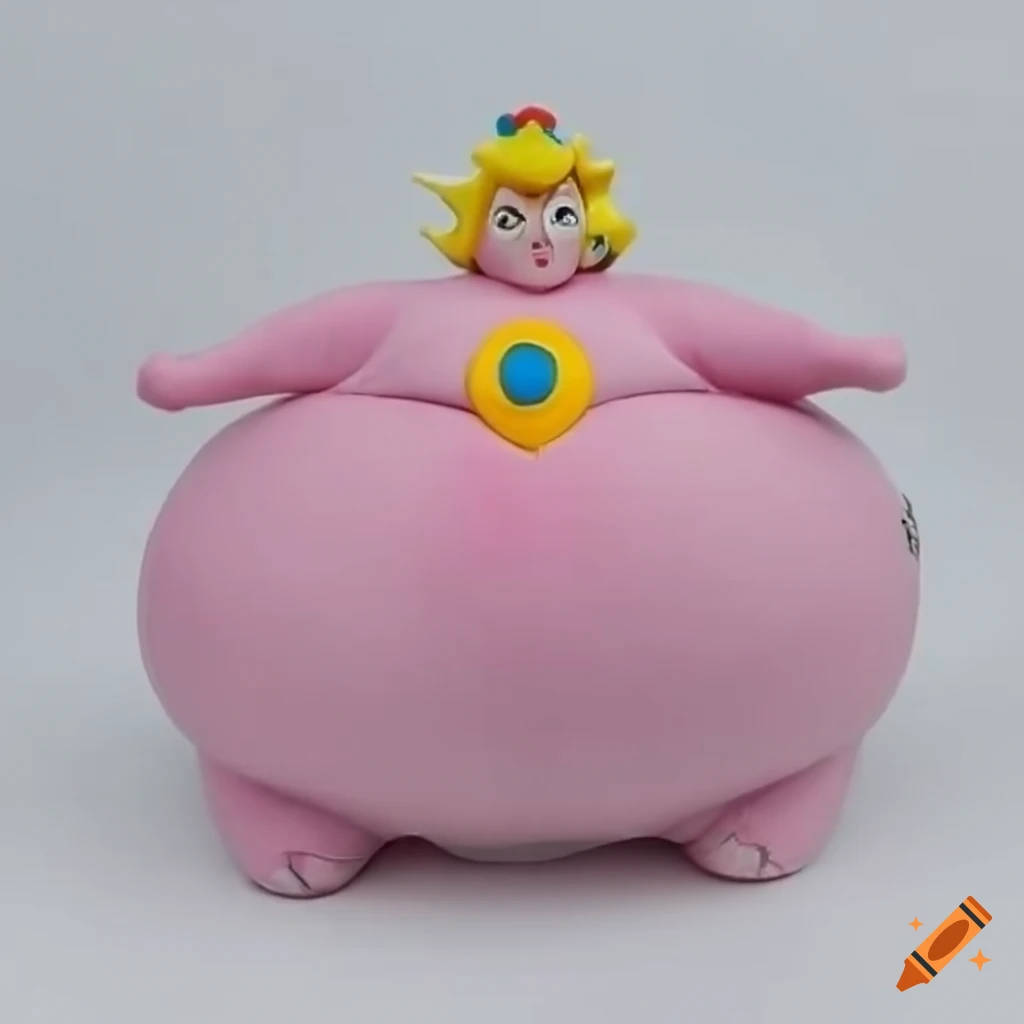 obese elephant resembling a character from Super Mario