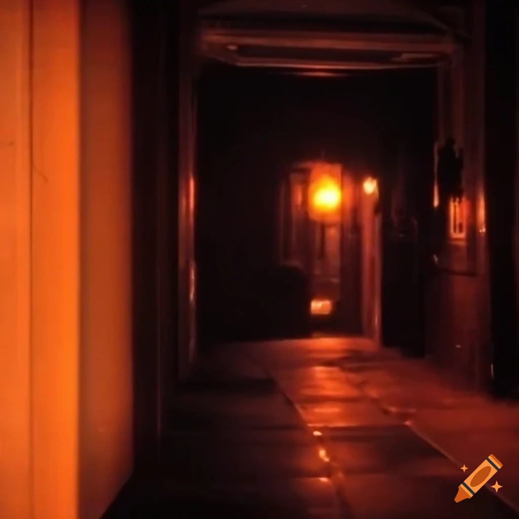 cinematic view of a backlit New York interior