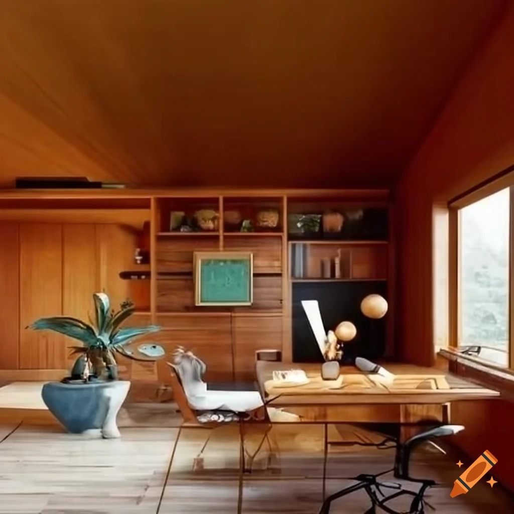 photorealistic rendering of a Danish-inspired medium-sized home